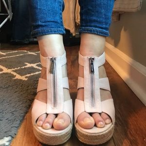 NEW! Michael Kors Damita Platform Wedge Sandals